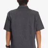 Mens Quiksilver Shirts & Polos | The Saturn Short Sleeve Shirt