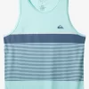 Mens Quiksilver Tees | Tijuana Stripe Tank Top
