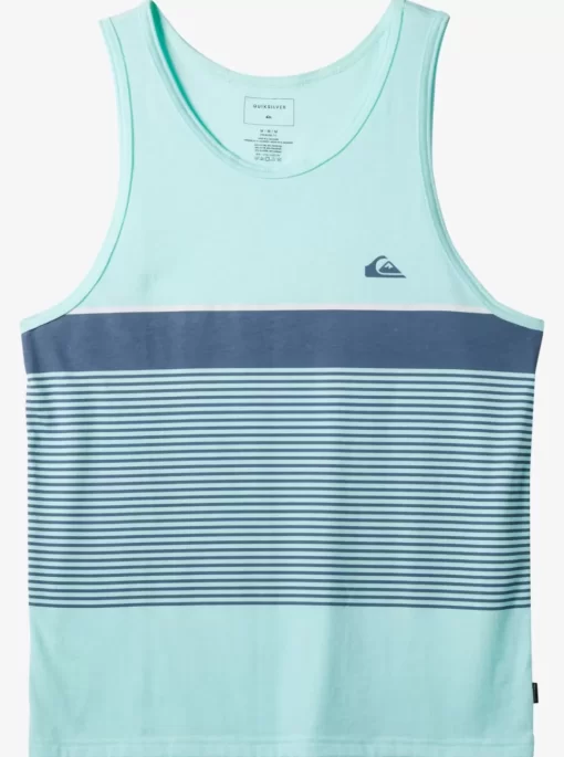 Mens Quiksilver Tees | Tijuana Stripe Tank Top