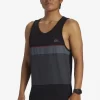 Mens Quiksilver Tees | Tijuana Stripe Tank Top