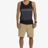 Mens Quiksilver Tees | Tijuana Stripe Tank Top