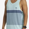 Mens Quiksilver Tees | Tijuana Stripe Tank Top