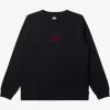Mens Quiksilver Tees | Tilt Long Sleeve Stn T-Shirt
