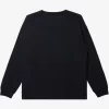 Mens Quiksilver Tees | Tilt Long Sleeve Stn T-Shirt