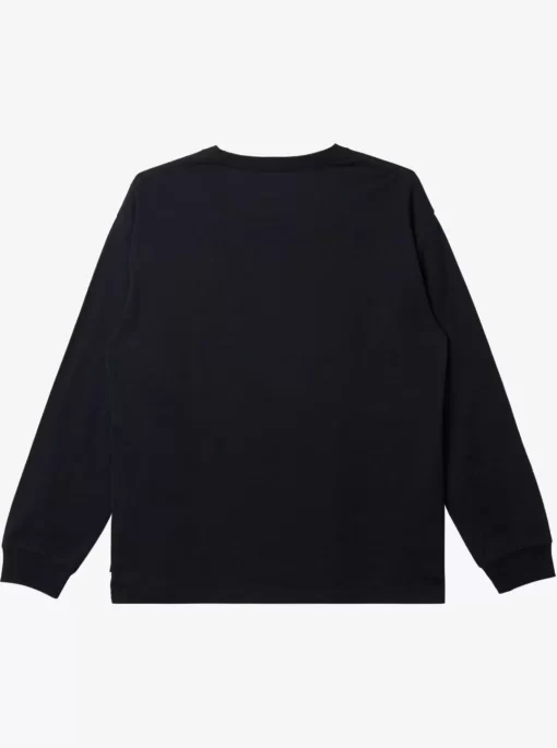 Mens Quiksilver Tees | Tilt Long Sleeve Stn T-Shirt
