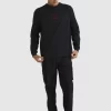 Mens Quiksilver Tees | Tilt Long Sleeve Stn T-Shirt