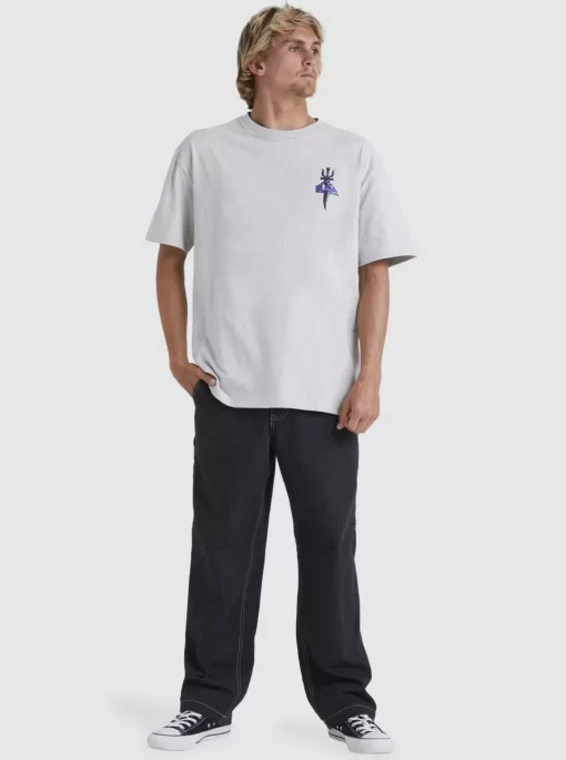 Mens Quiksilver Tees | Tridagger T-Shirt