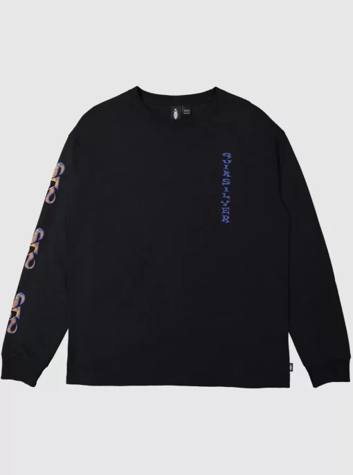 Mens Quiksilver Tees | Trident Long Sleeve T-Shirt