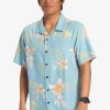 Mens Quiksilver Shirts & Polos | Tropical Floral Short Sleeve Woven Shirt
