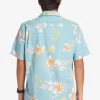 Mens Quiksilver Shirts & Polos | Tropical Floral Short Sleeve Woven Shirt