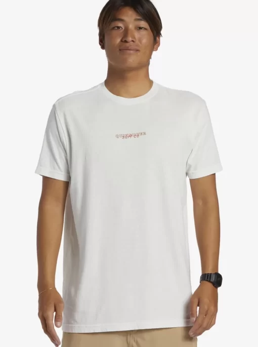 Mens Quiksilver Tees | Urban Volcano T-Shirt