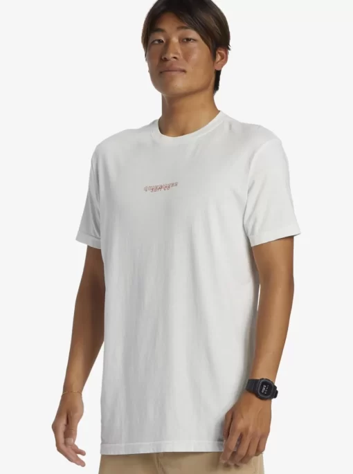 Mens Quiksilver Tees | Urban Volcano T-Shirt