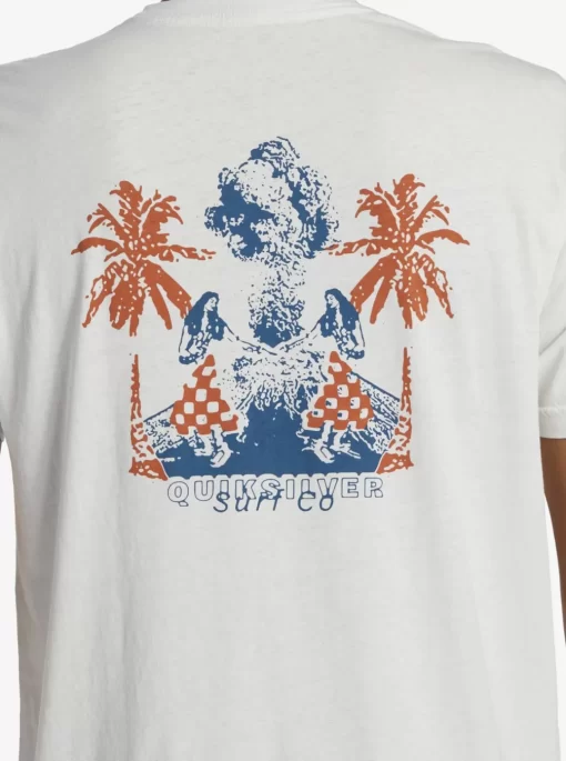 Mens Quiksilver Tees | Urban Volcano T-Shirt