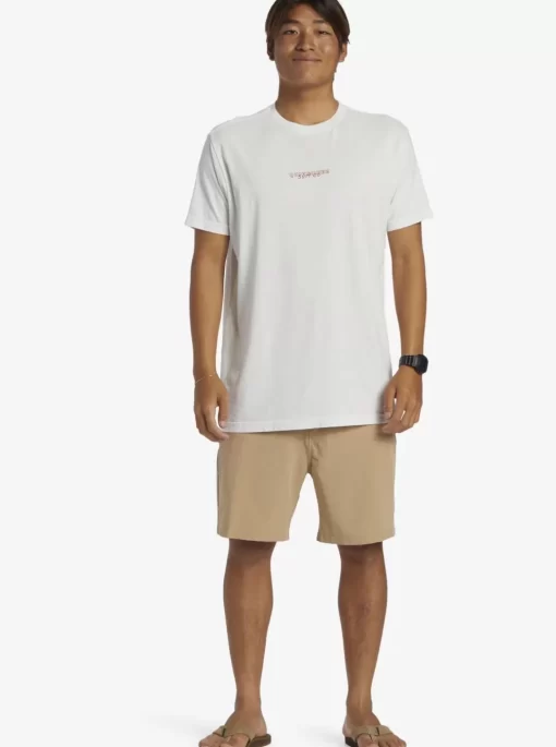 Mens Quiksilver Tees | Urban Volcano T-Shirt