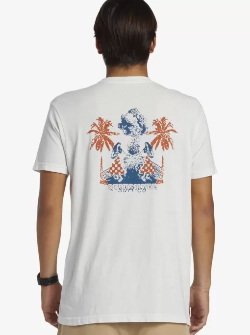 Mens Quiksilver Tees | Urban Volcano T-Shirt