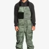 Mens Quiksilver Snow Pants | Utility Technical Snow Bib Pants