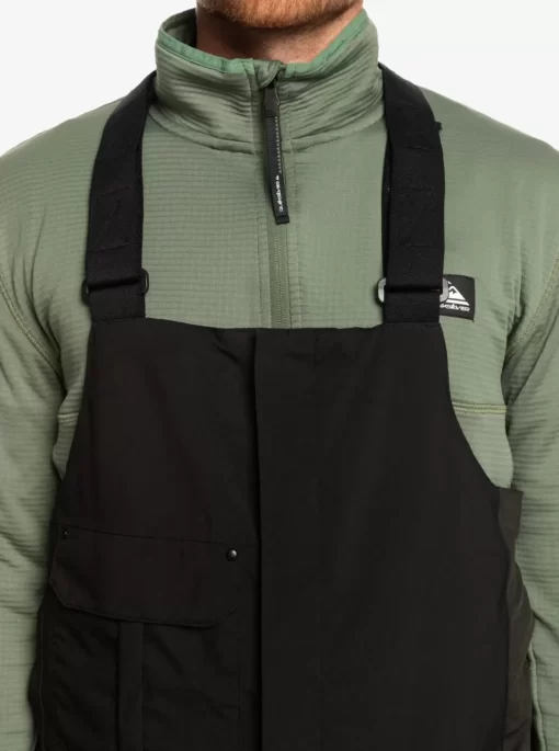 Mens Quiksilver Snow Pants | Utility Technical Snow Bib Pants