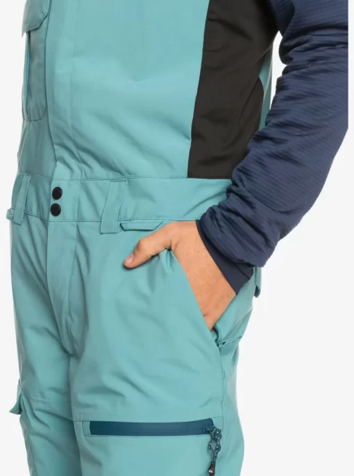 Mens Quiksilver Snow Pants | Utility Technical Snow Bib Pants