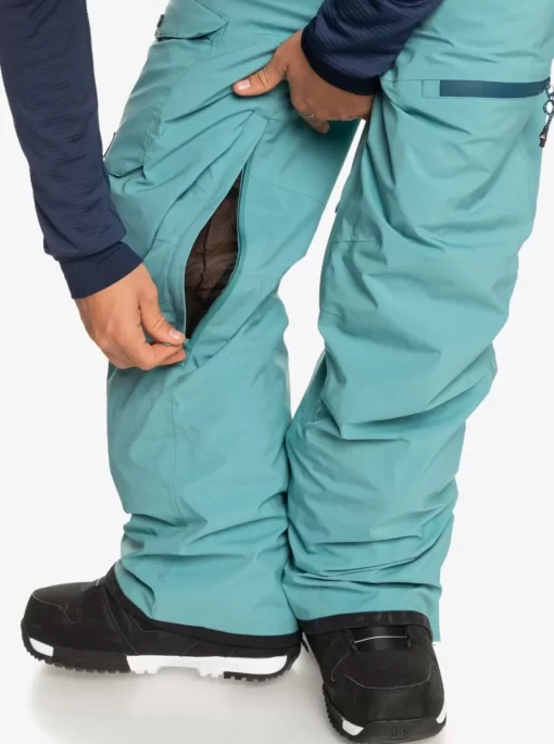 Mens Quiksilver Snow Pants | Utility Technical Snow Bib Pants