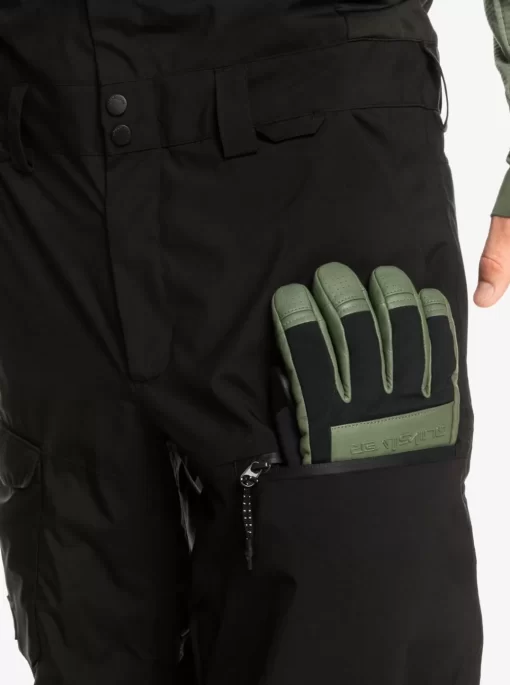 Mens Quiksilver Snow Pants | Utility Technical Snow Bib Pants