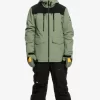 Mens Quiksilver Snow Pants | Utility Technical Snow Bib Pants