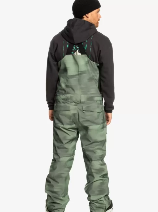 Mens Quiksilver Snow Pants | Utility Technical Snow Bib Pants