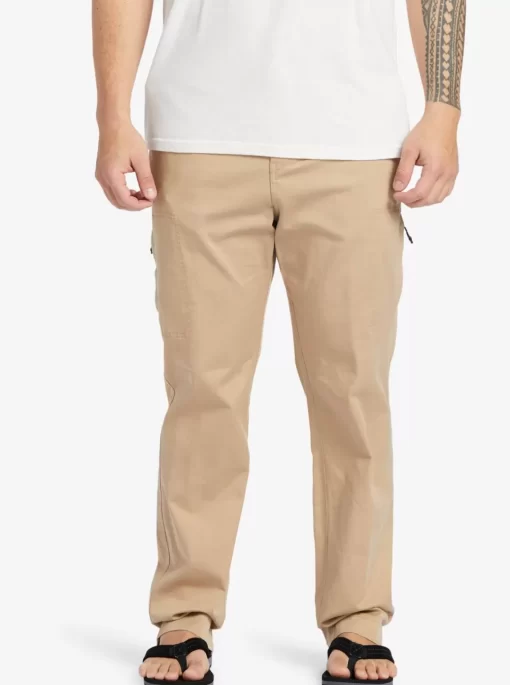 Mens Quiksilver Pants | Waterman After Surf Elastic Waist Pants