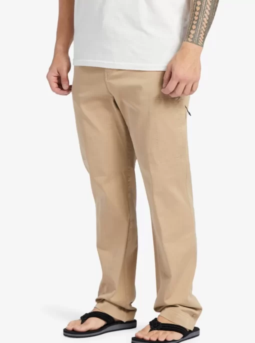 Mens Quiksilver Pants | Waterman After Surf Elastic Waist Pants