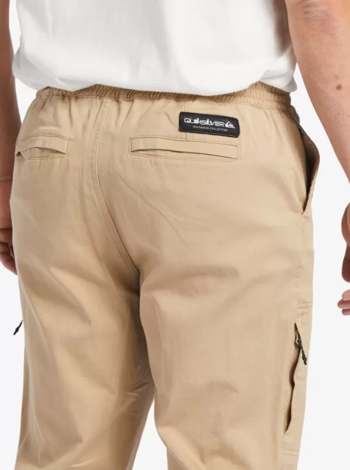 Mens Quiksilver Pants | Waterman After Surf Elastic Waist Pants