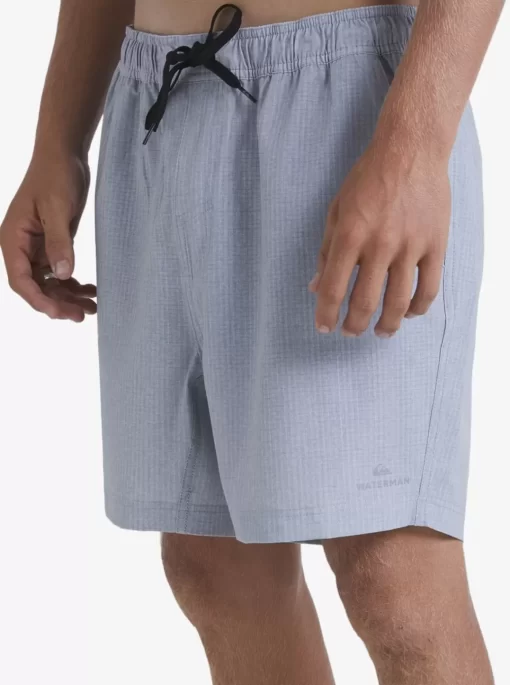 Mens Quiksilver Elastic Waist | Waterman After Surf Stretch 20" Amphibian Boardshorts