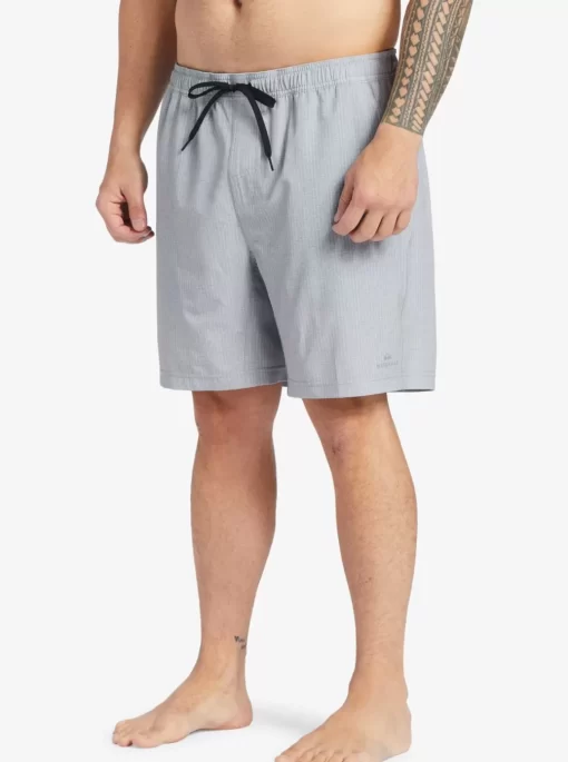 Mens Quiksilver Elastic Waist | Waterman After Surf Stretch 20" Amphibian Boardshorts
