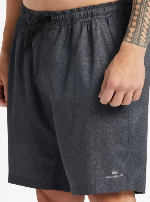 Mens Quiksilver Elastic Waist | Waterman After Surf Stretch 20" Amphibian Boardshorts