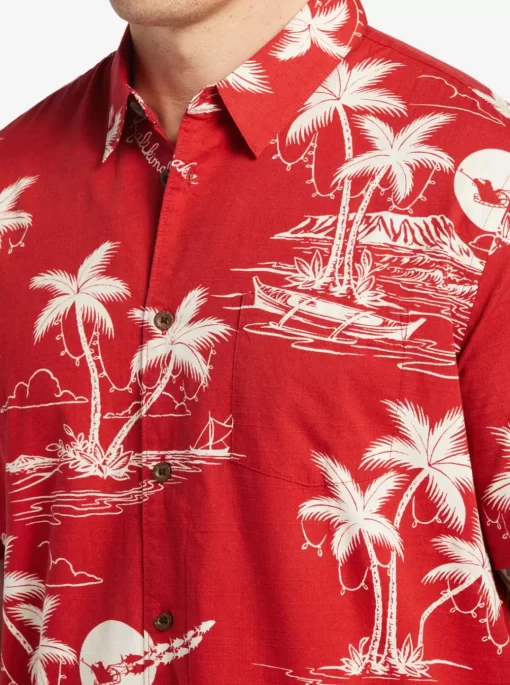 Mens Quiksilver Shirts & Polos | Waterman Ahi Holiday Woven Shirt