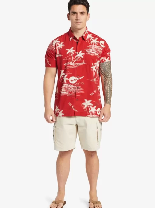 Mens Quiksilver Shirts & Polos | Waterman Ahi Holiday Woven Shirt