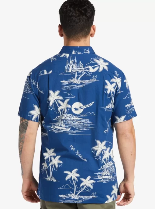 Mens Quiksilver Shirts & Polos | Waterman Ahi Holiday Woven Shirt