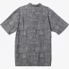 Mens Quiksilver Shirts & Polos | Waterman Amazed Palm Woven Shirt