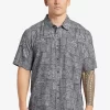 Mens Quiksilver Shirts & Polos | Waterman Amazed Palm Woven Shirt