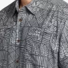 Mens Quiksilver Shirts & Polos | Waterman Amazed Palm Woven Shirt