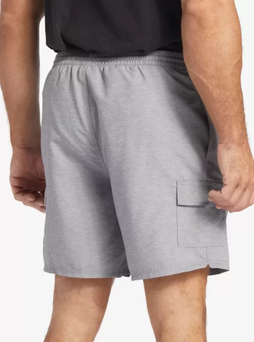 Mens Quiksilver Elastic Waist | Waterman Balance 18" Volleys