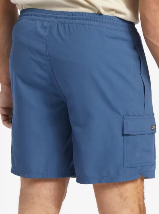 Mens Quiksilver Elastic Waist | Waterman Balance 18" Volleys