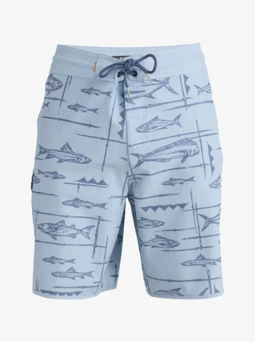 Mens Quiksilver Shorts & Amphibians | Waterman Bento Box 19" Boardshorts