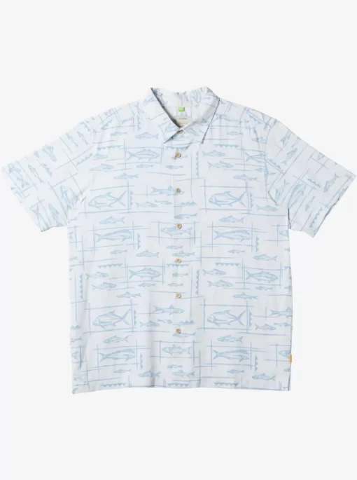 Mens Quiksilver Shirts & Polos | Waterman Bento Woven Shirt