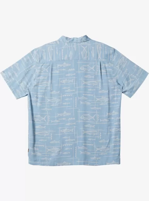 Mens Quiksilver Shirts & Polos | Waterman Bento Woven Shirt