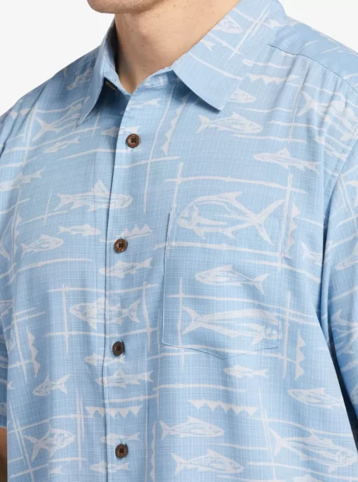 Mens Quiksilver Shirts & Polos | Waterman Bento Woven Shirt