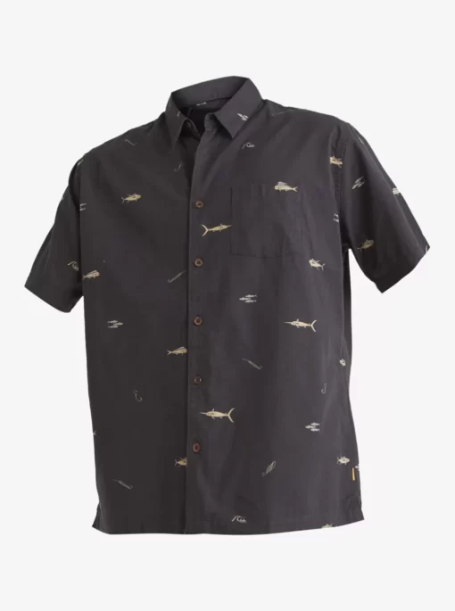 Mens Quiksilver Shirts & Polos | Waterman Big Pond Woven Shirt