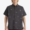 Mens Quiksilver Shirts & Polos | Waterman Big Pond Woven Shirt