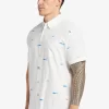 Mens Quiksilver Shirts & Polos | Waterman Big Pond Woven Shirt