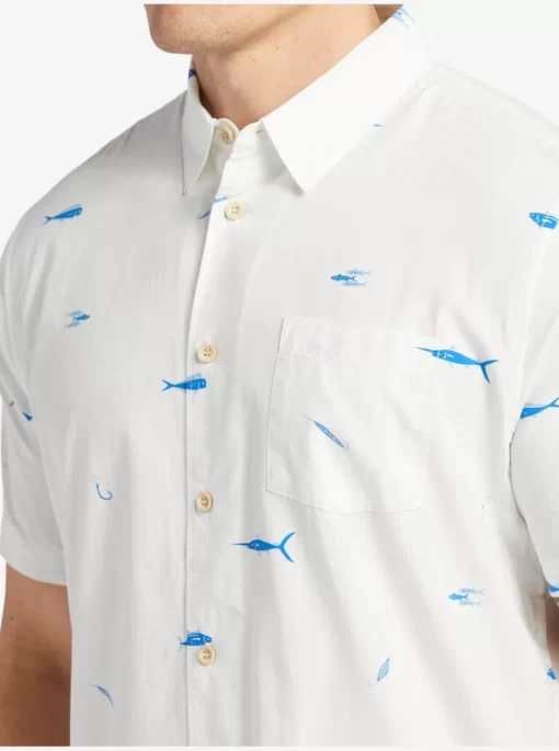 Mens Quiksilver Shirts & Polos | Waterman Big Pond Woven Shirt
