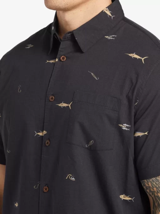 Mens Quiksilver Shirts & Polos | Waterman Big Pond Woven Shirt