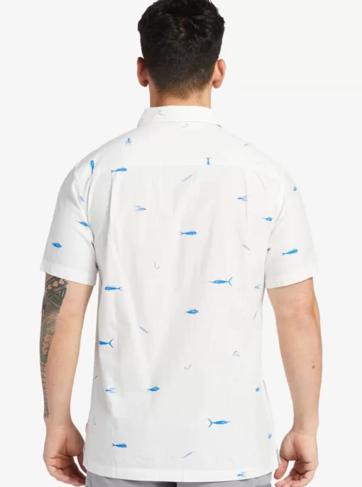 Mens Quiksilver Shirts & Polos | Waterman Big Pond Woven Shirt